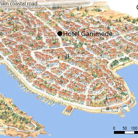 Ganimede Hotel, Hotel